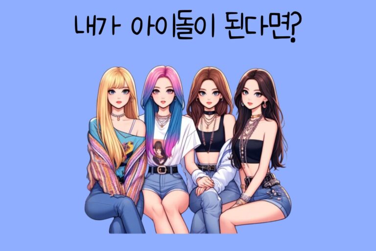 내가 아이돌이 된다면? 테스트