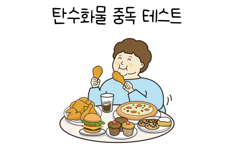 탄수화물 중독 테스트