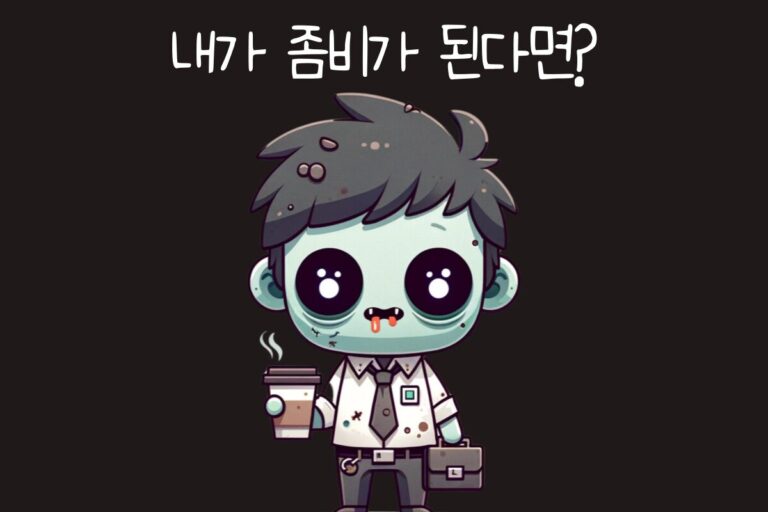 내가 좀비가 된다면?