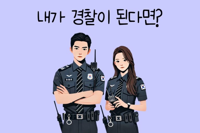 내가 경찰이 된다면? – 경찰 테스트