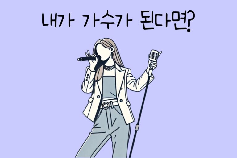내가 가수가 된다면? – 가수 테스트
