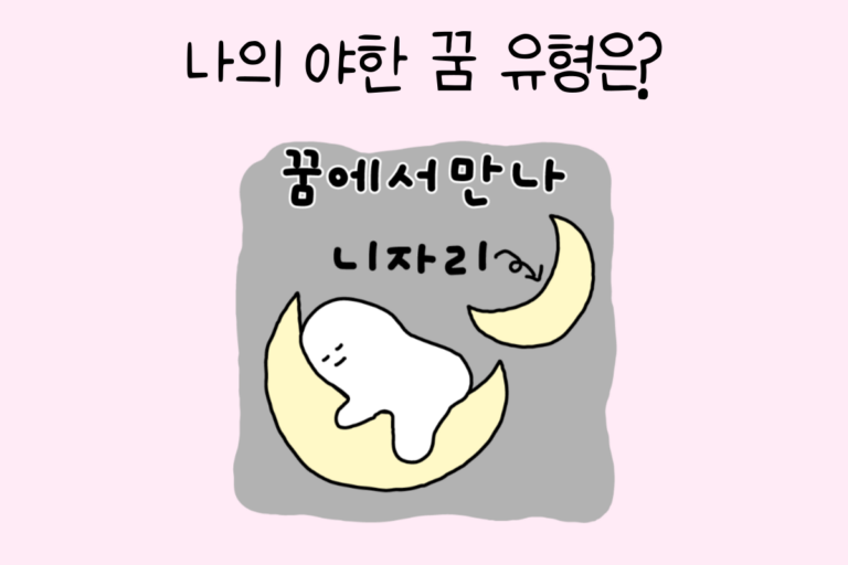 나의 야한 꿈 유형은?