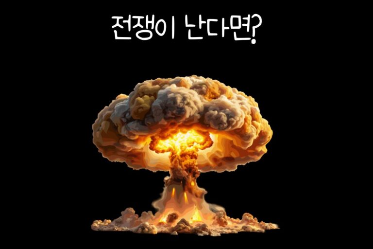 전쟁이 일어난다면?