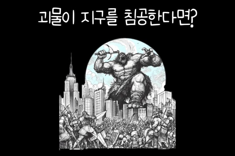 괴물이 지구를 침공한다면?