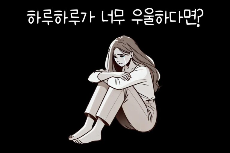 하루하루가 너무 우울하다면?