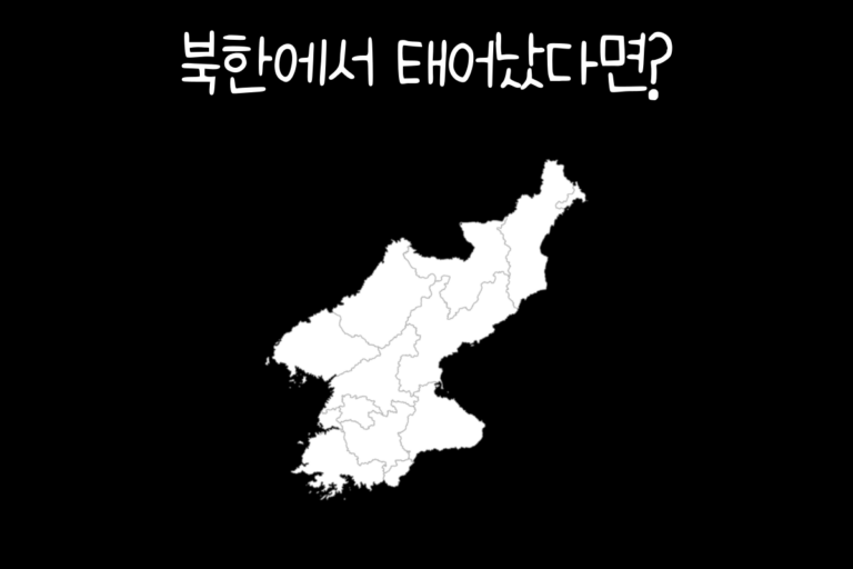 북한에서 태어났다면?