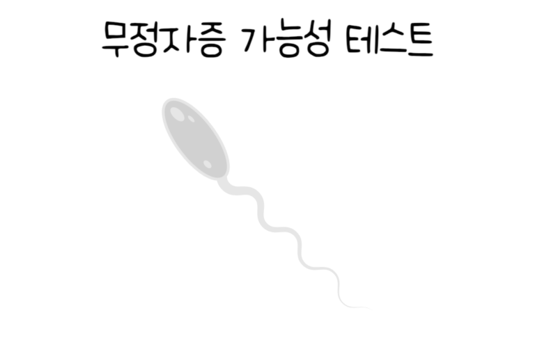 무정자증 가능성 테스트