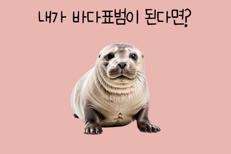 내가 바다표범이 된다면?